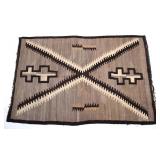 Navajo Ganado Hubbell Trading Post Rug c. 1900