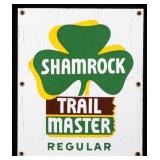 Shamrock Trail Master Gasoline Advertising Sign