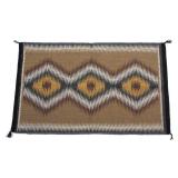 Navajo Crystal Eye Dazzler Rug 1900-1950