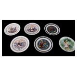 Certified French Decorated Collectors Plates