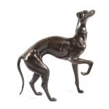 Greyhound Standing Bronze Sculpture