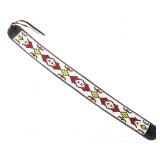 Plains Indian Beaded Leather Belt 19th Century