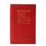 Kentucke and Daniel Boone 1784 by John Filson