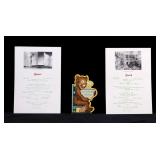 1911 Old Faithful Inn Diner Dinner and Lunch Menus