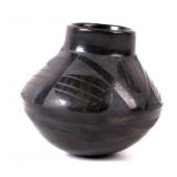 Native American Round Bottomed Vase by JSS