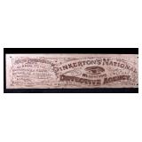Allan Pinkerton National Detective Agency Sign