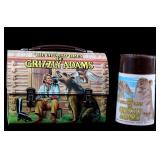 1977 Grizzly Adams Lunchbox and Thermo Bottle
