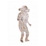 Navajo Douglas Etsitty Sterling Silver Kachina Pin