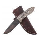 Navajo R. Begay Jr. Repousse Sterling M.T.K. Knife