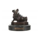 Christine Baldwin A Pig Named Honey Bronze c. 1984