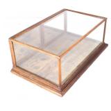 Antique General Store Glass & Oak Case