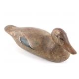Mason Mallard Hen Glass Eye Wooden Decoy