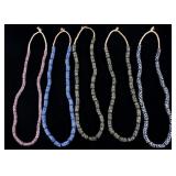 Millefiori African Trade Bead Necklace Collection