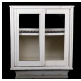 Early Large Tobacco Store Humidor Display Case