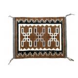 Navajo Rug by Alta Dodge from Crownpoint c. 1950