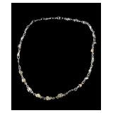 Victorian Alaskan Gold Nugget Necklace c. 1880