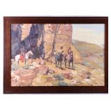 Sheryl Bodily (Montana 1936) Original Oil Painting