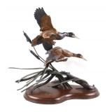 Ducks Unlimited Gale Winds & Mallards Bronze