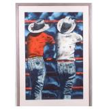 Original Chuck Middlekauff Watercolor Portrait