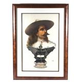 S.F. Cody Famous War Kite Chromolithograph Poster