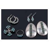 Navajo Sterling & Turquoise Jewelry Collection