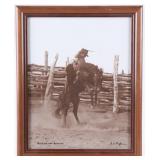 "Bucking and Bawling" by L. A. Huffman