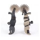 Silver Mounted Jingle Bob Right Cowboy Spurs