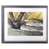 Morris Rippel Water Color "Arch Tree"