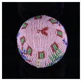 Sioux Fully Beaded Game Ball c. 1950