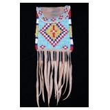Kiowa Style Beaded Strike-A-Lite Flat Bag