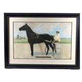 1902 Dan Patch The Courier Co Lithograph