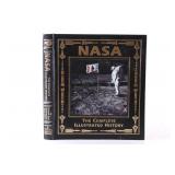 Buzz Aldrin Signed Nasa Complete Illus. History