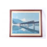 Northern Pacific Railway Montana Bridge Print