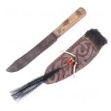 Western Rendezvous Sheath & Trade Knife