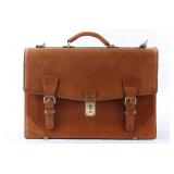 Schlesinger Full Grain Tanned Leather Satchel