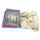 Dissected Map of the United States Puzzle C. 1889