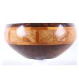Warren Atkins Redwood Turned & Inlaid Vessel