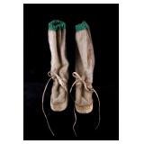 Early Alaskan Inuit Eskimo Caribou Mukluks