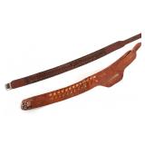 Pair of Western Leather Ammo Belts c. Early 1900