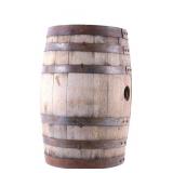 Early 1900s Oak Small Wooden Keg