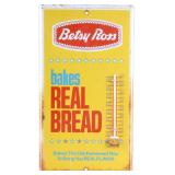 Betsy Ross Bakes Real Bread Ad Thermometer c1940s