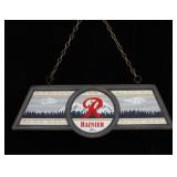 Rainier Beer Billiards Table Fluorescent Light