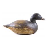 Premier Grade Mason Black Duck Decoy