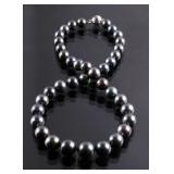 Scarce Black Tahitian Pearl 14K Necklace