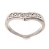 Tiffany & Co. VVS-2 Diamond Platinum Ring