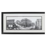 Butte, Montana Panoramic Photo N. Main St. 1920s