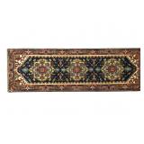 Heriz Serapi Persian Hand Knotted Wool Runner