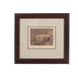 Ca. 1924 E.S. Curtis The Hunting Basket on Vellum