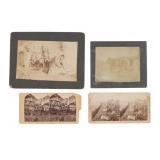 Photos & Stereoview Photos Of War & Western Life