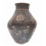 Tarahumara Rarï¿½muri Olla Pottery Vessel c. 1900-30